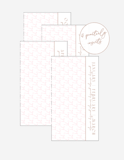 Pink Bows Monthly Savings