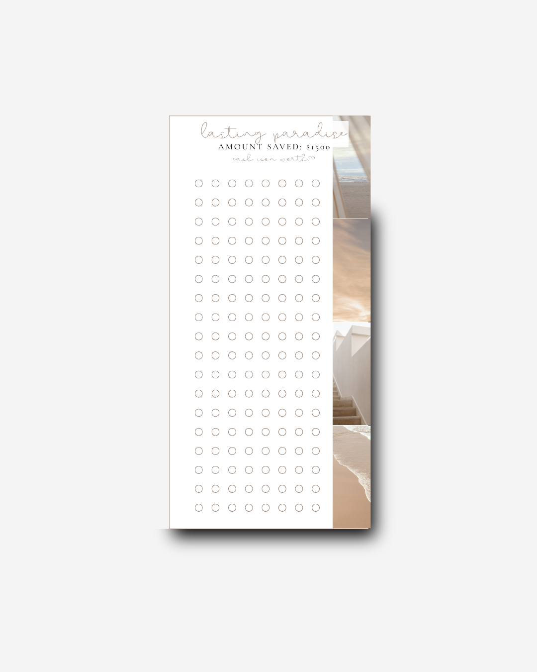 Vision Board Savings Challenge